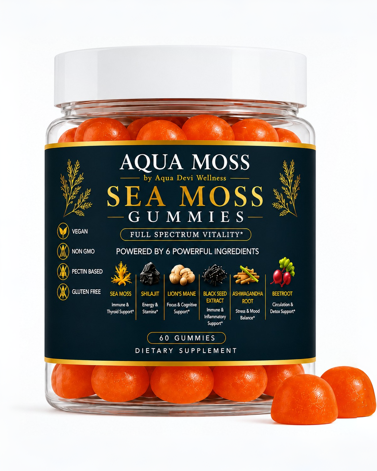 Aqua Moss Sea Moss Gummies